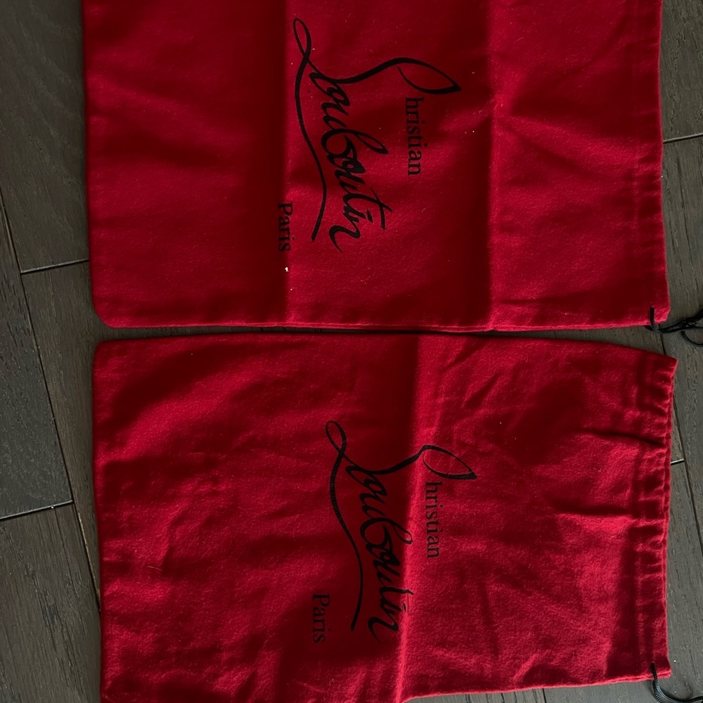 Christian Louboutin dust bags